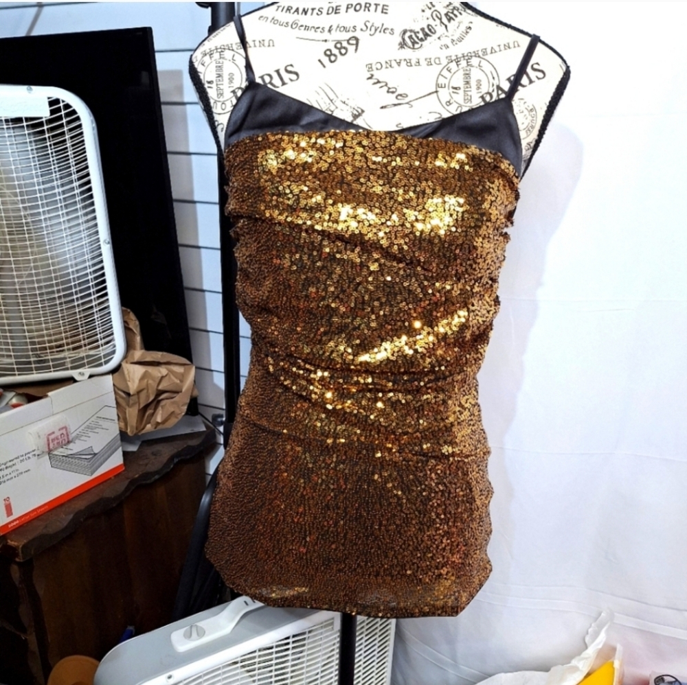 NEW!!! GRACE KARIN SPARKLE CAMI. SIZE SMALL - Picture 1 of 8